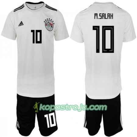 Billiga Fotbollströjor Egypten M. Salah 10 Barn VM 2018 Borta tröja